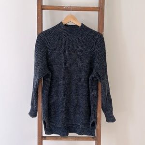 BDG Oversized Mockneck Chunky Knit Sweater
